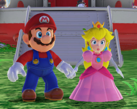 Peach Over M64 Outfit Mod for Super Mario Odyssey | SMO Mods