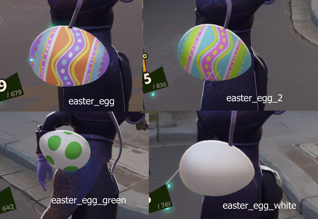 (broken) Easter Egg Soul Bags screenshot
