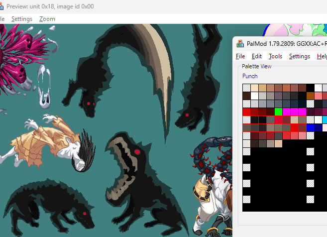 Per Slot Zappa Dog Mod for Guilty Gear XX Accent Core Plus R