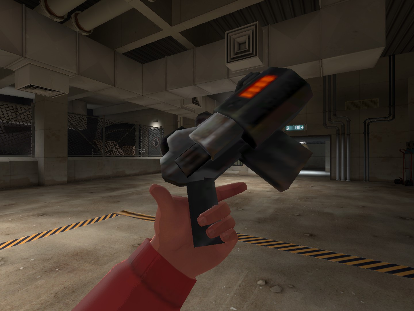 Quake II Blaster replaces bison