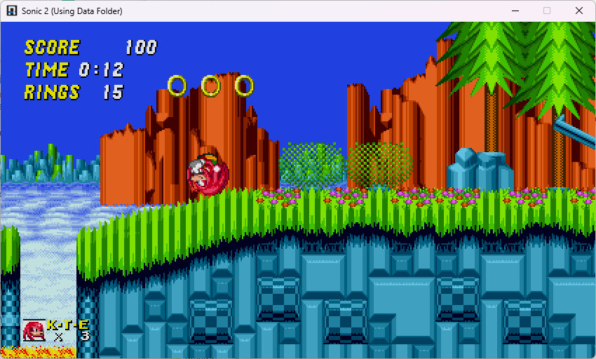 Sonic CD Gameplay in Sonic 2 Mod for Sonic the Hedgehog 2 (2013) | S2 ...