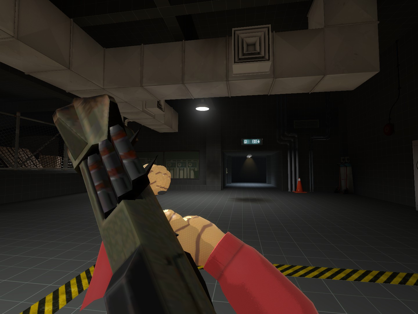 Quake II rocket launcher replaces original & stock