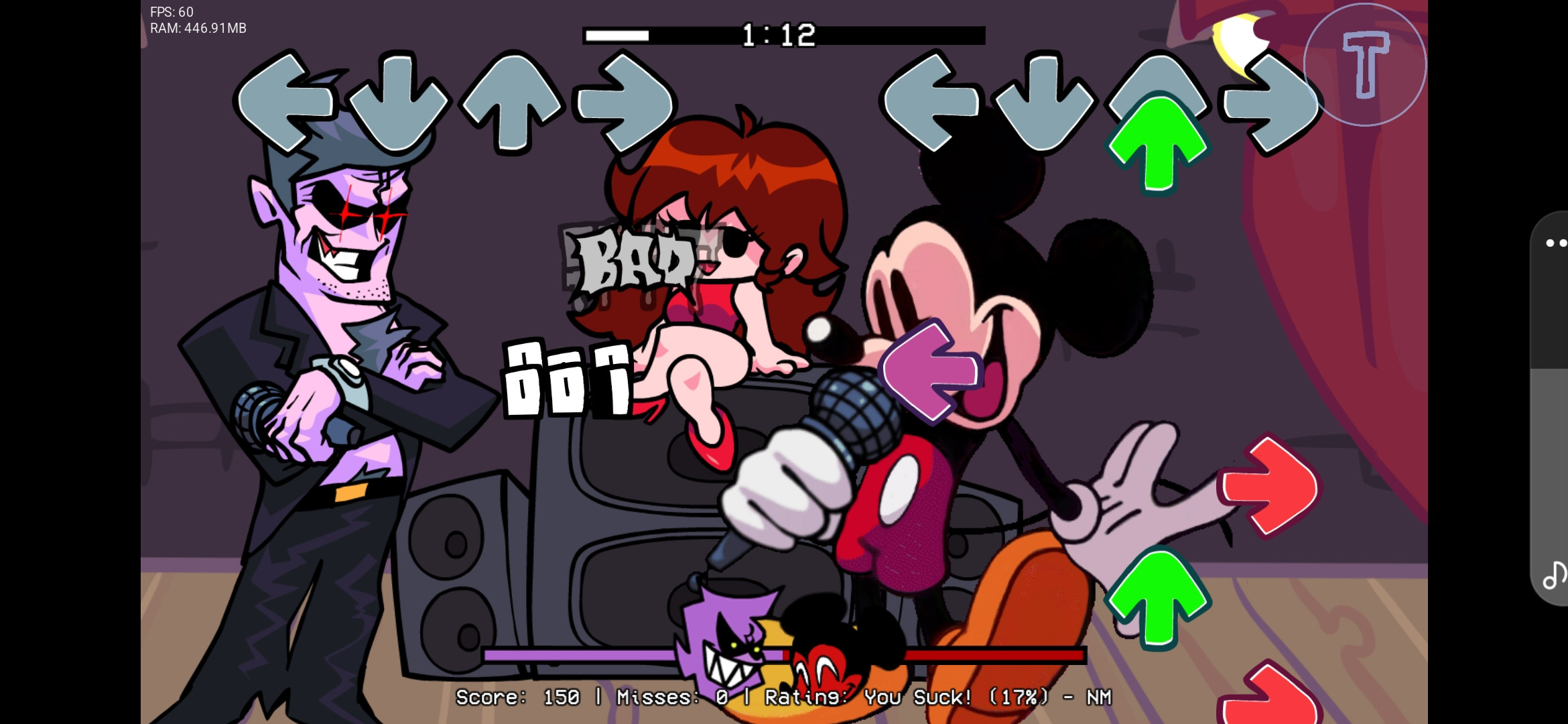 Mouse Ultimate Playable Mickey Mouse. MOUSE ultimate Mod for Friday Night Funkin ...