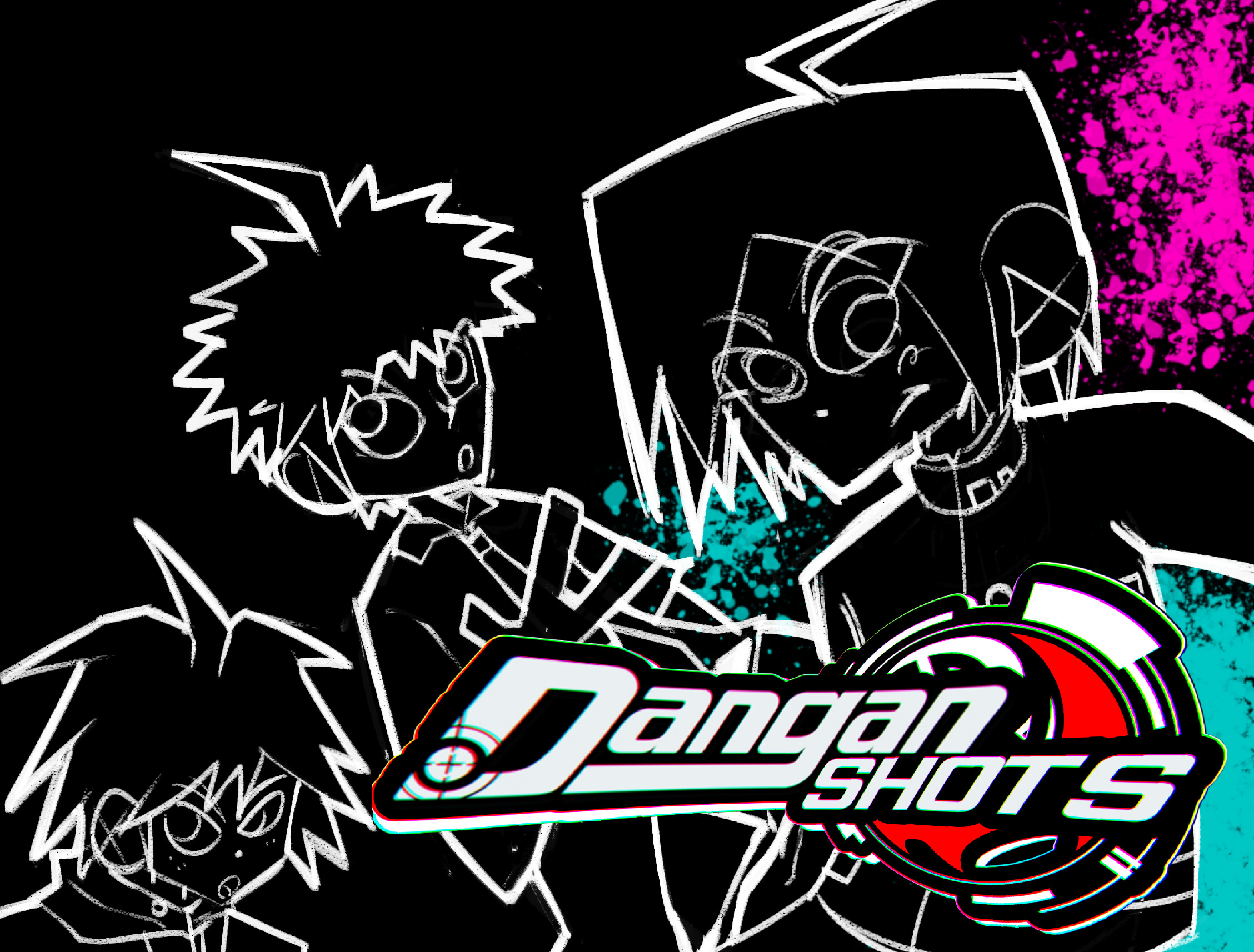 Danganshots!! DEMO - Danganronpa FNF' Mod