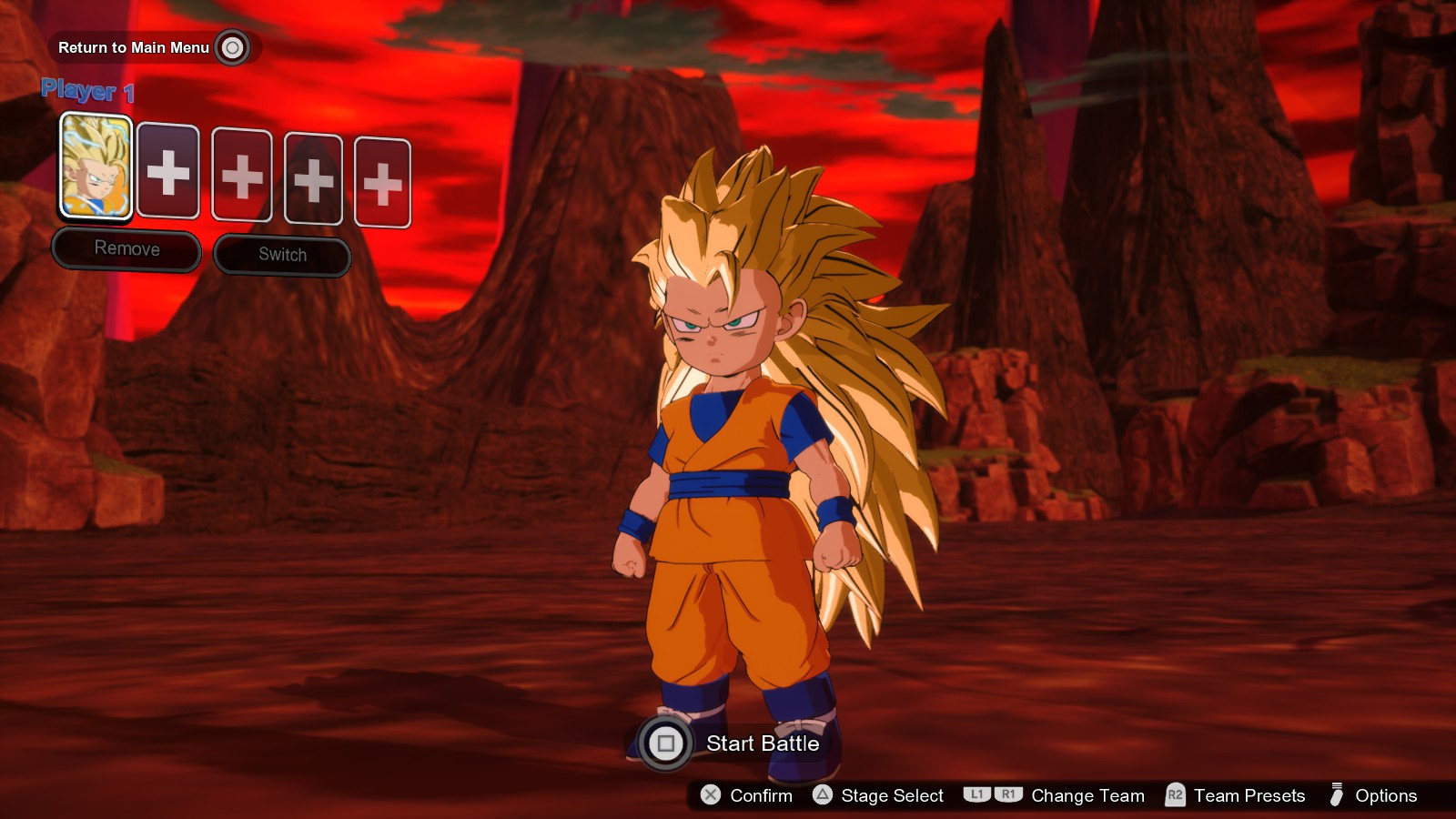 Goku (Mini) Super Saiyan 2 & 3 Mod for Dragon