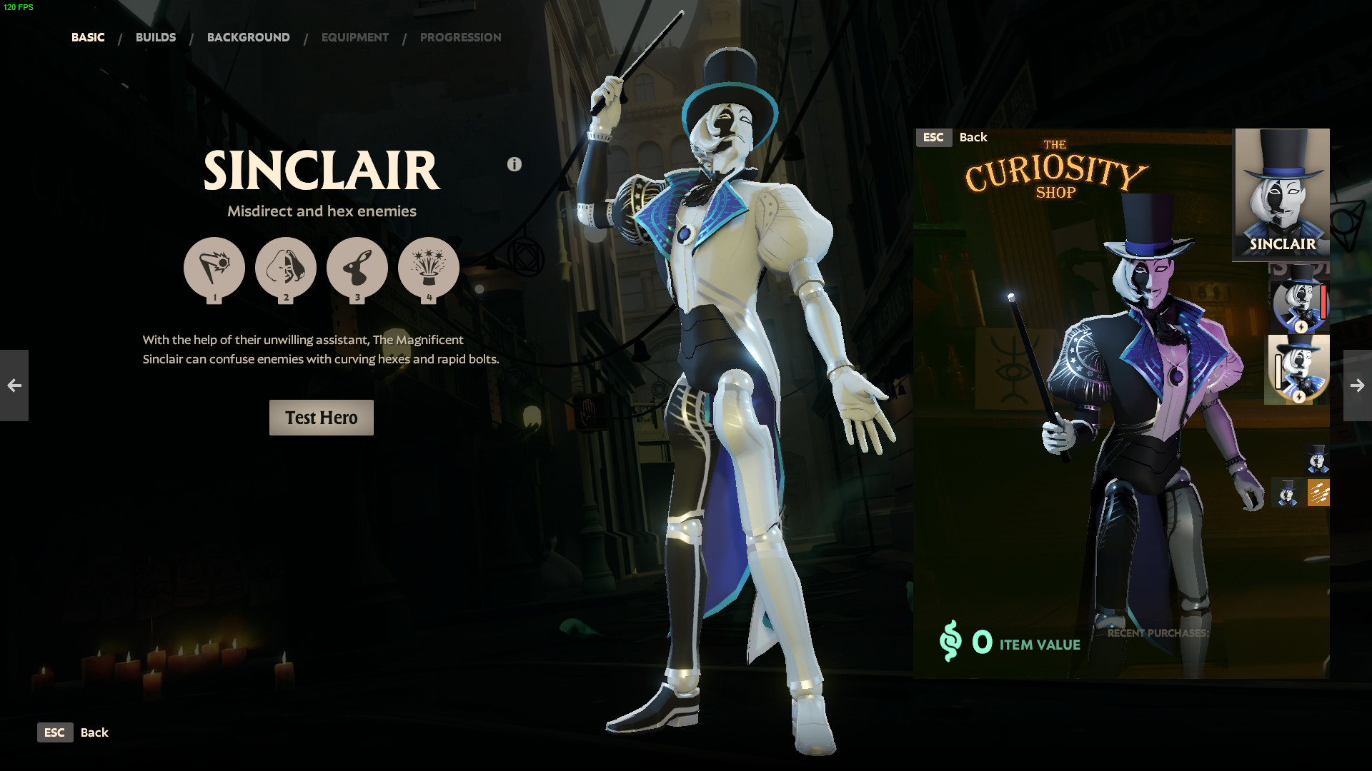 The Magnificent Sinclair v3 screenshot