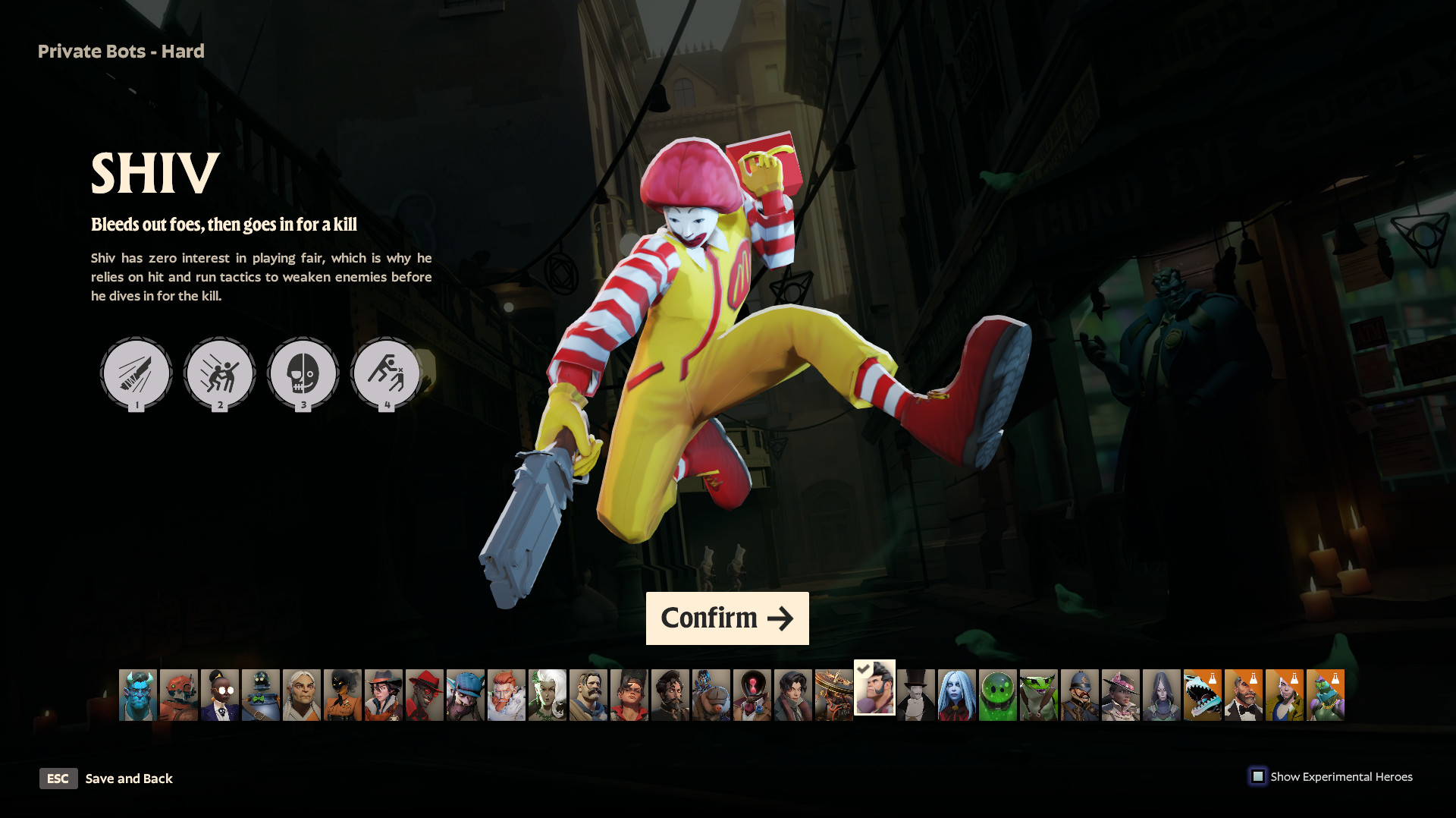 Ronald McDonald Shiv