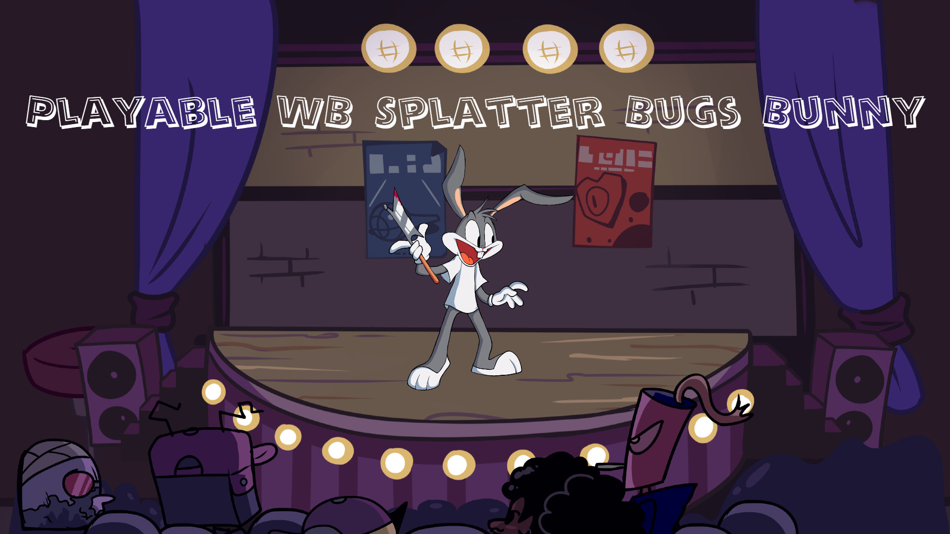 Playable WB Splatter Bugs Bunny