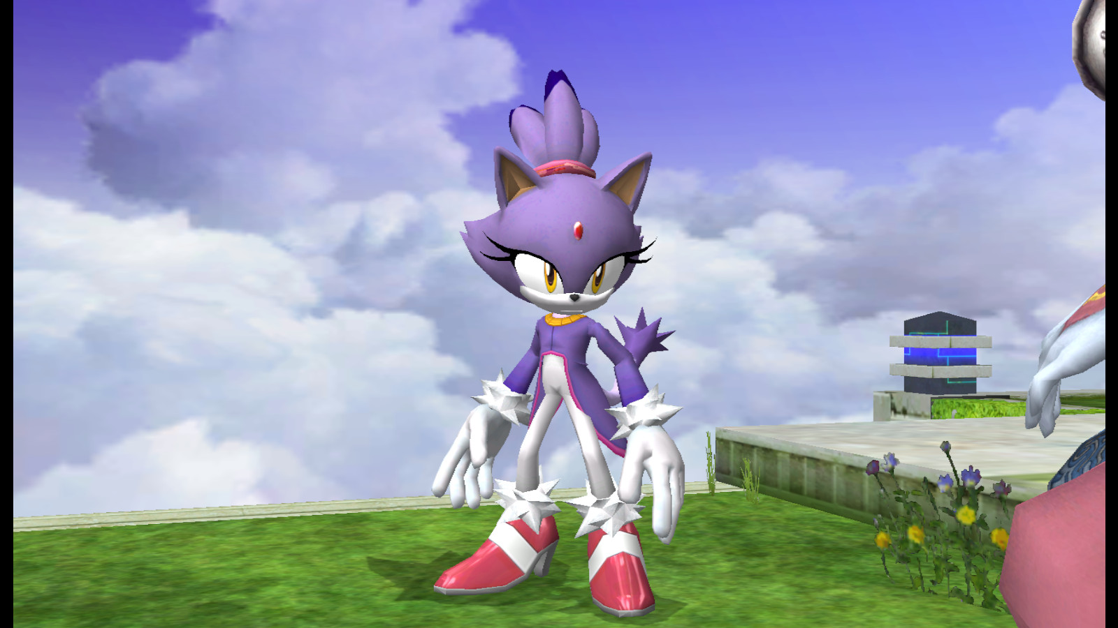 Blaze the Cat over Project+ Sonic Mod for Super Smash Bros. Brawl ...