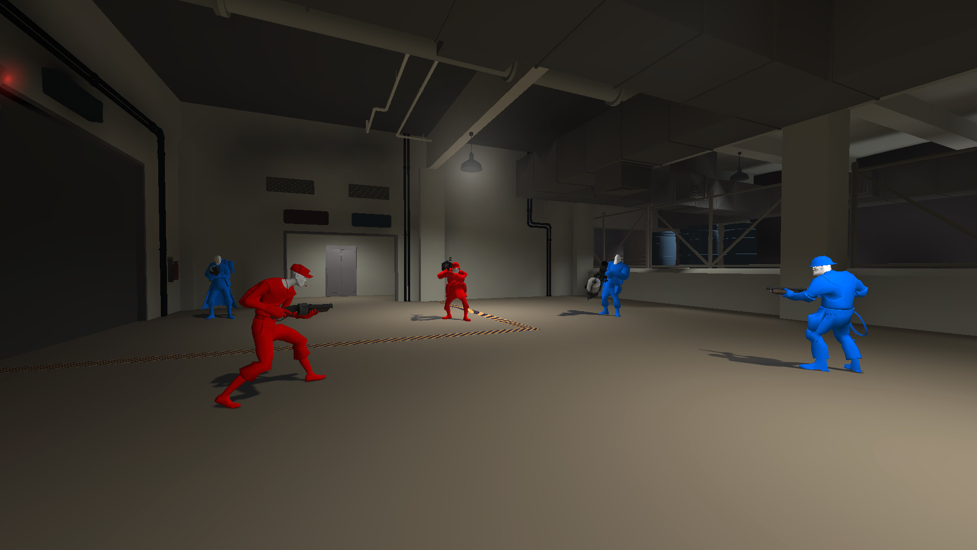 Cham-like team colored player textures