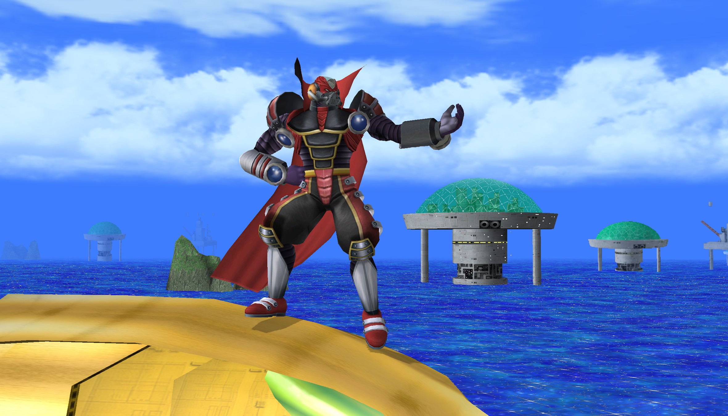 Black Shadow from F-Zero for Project+ Mod for Super Smash Bros. Brawl ...