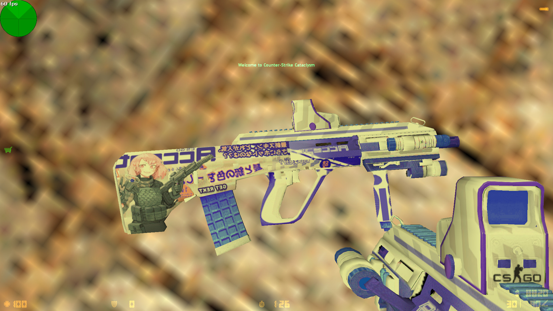 AUG A3 Akihabara Accept (Version Remake) Mod for Counter-Strike 1.6 ...