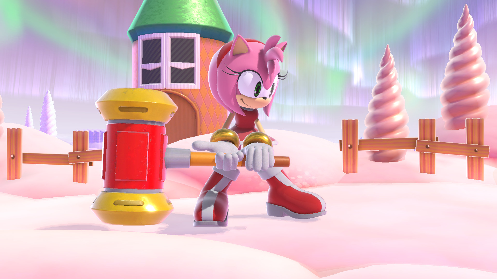 Amy Rose V2 Mod For Super Smash Bros Ultimate SSBU Mods
