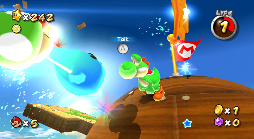 Playable Yoshi (v0.1) Mod for Super Mario Galaxy 2 | SMG2 Mods
