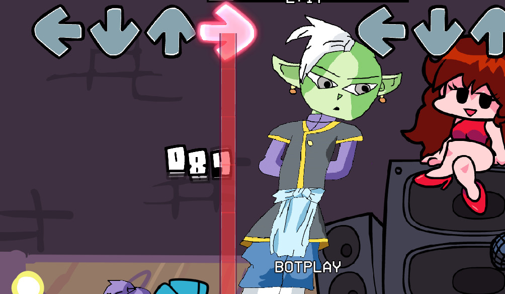 Zamasu Sprites for FNF + Chromatic Scale
