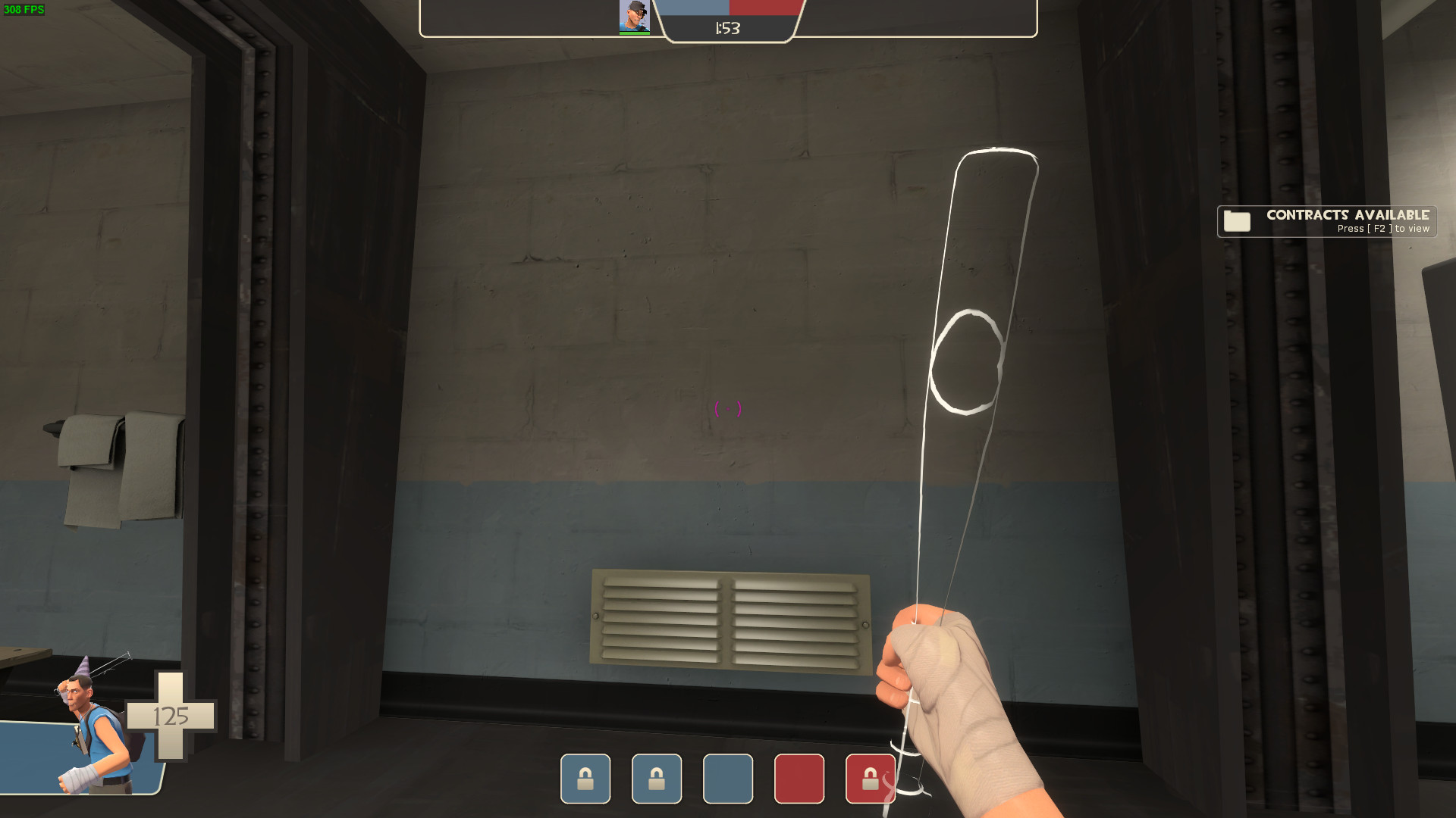 Hand drawn bat Mod for Team Fortress 2 | TF2 Mods