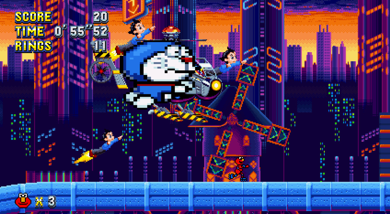 Elmo Mania Plus/The Muppets Discovery Mod for Sonic Mania | SM Mods