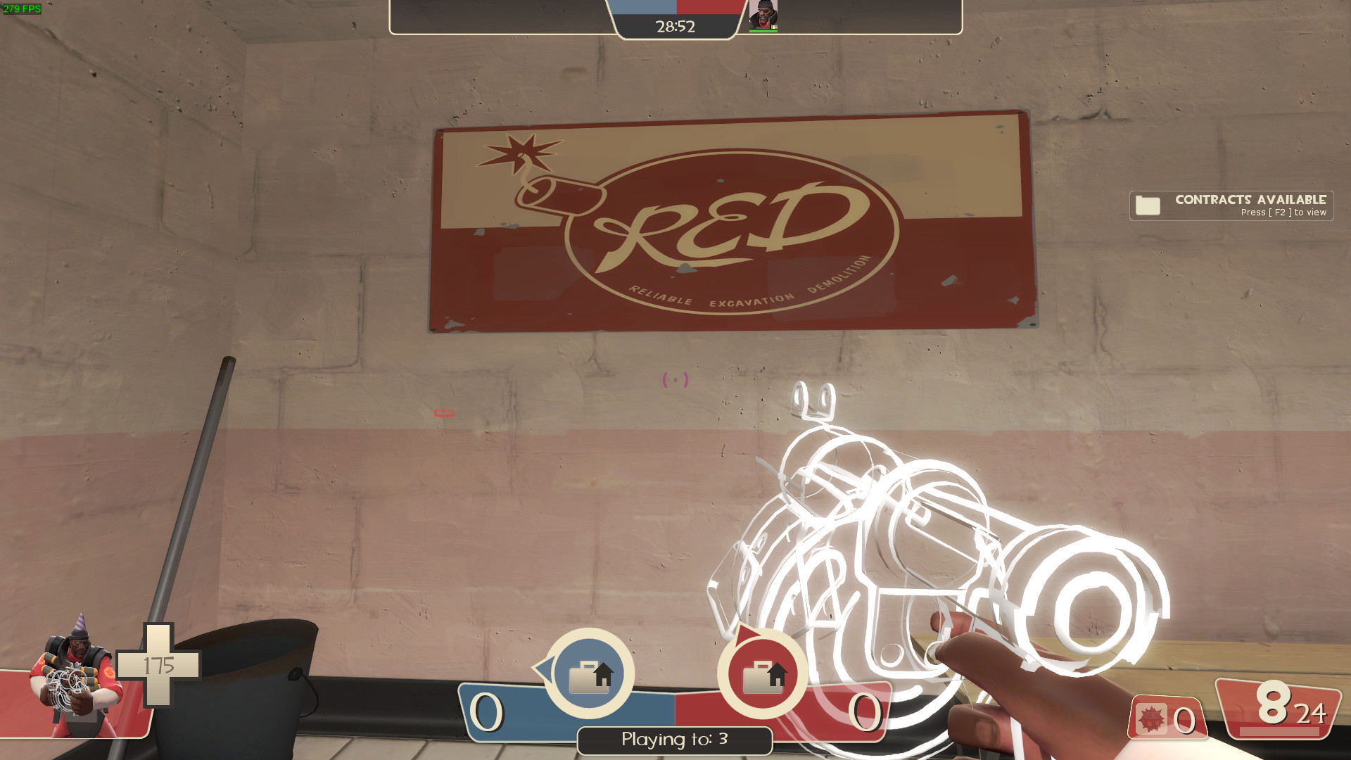 Hand drawn sticky launcher