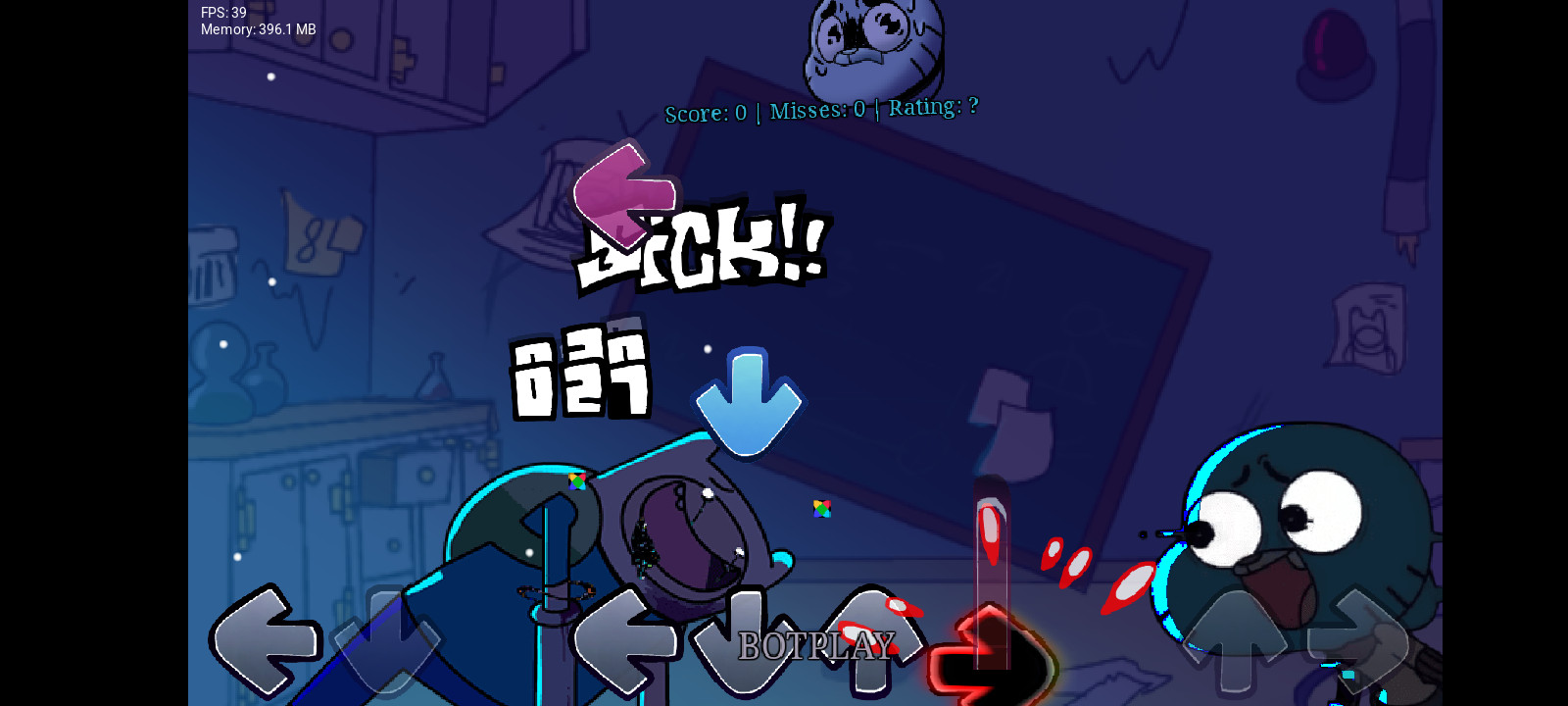 Unknown Suffering V3 Finn vs Gumball
