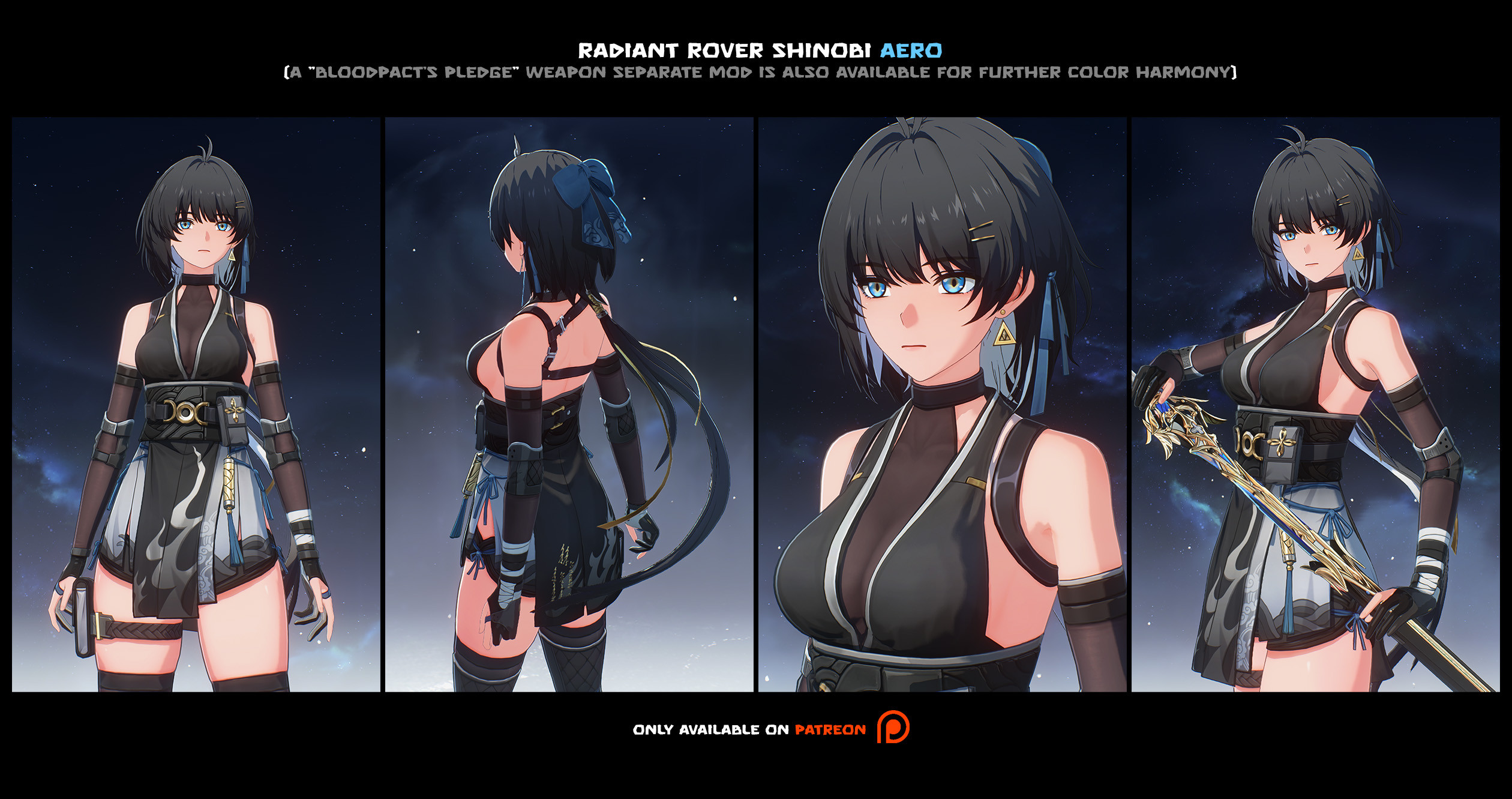 Bloodpact's Pledge for M/F Radiant Rover Mods Mod for Wuthering Waves ...