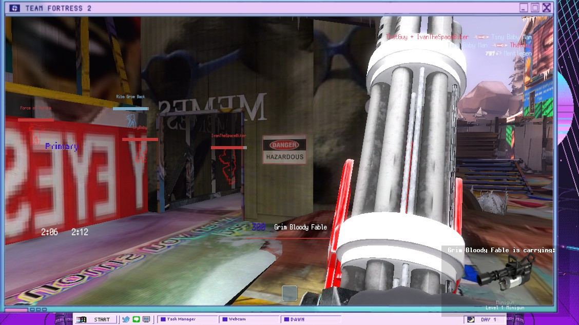 racer minigun
