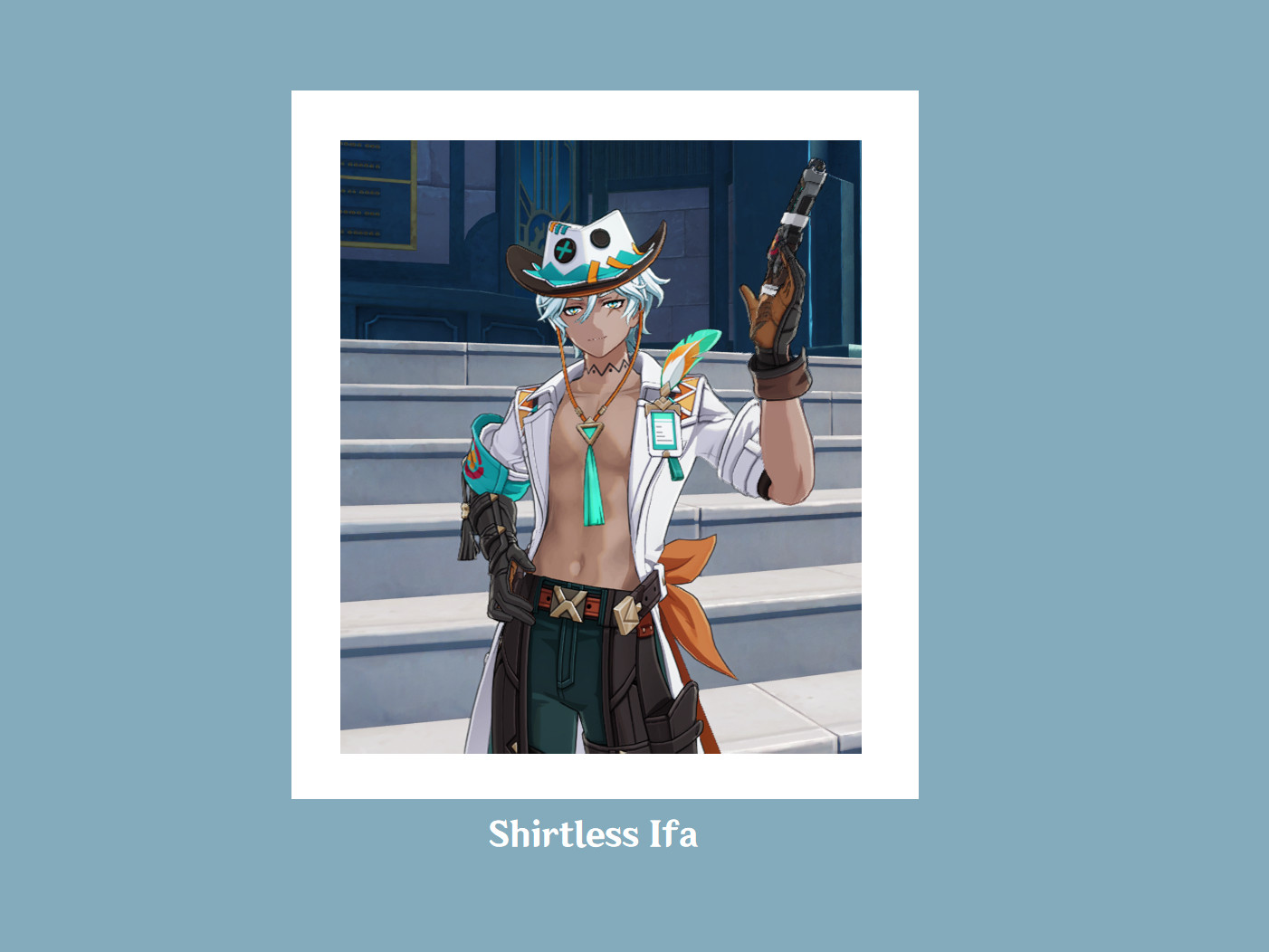 Shirtless Ifa