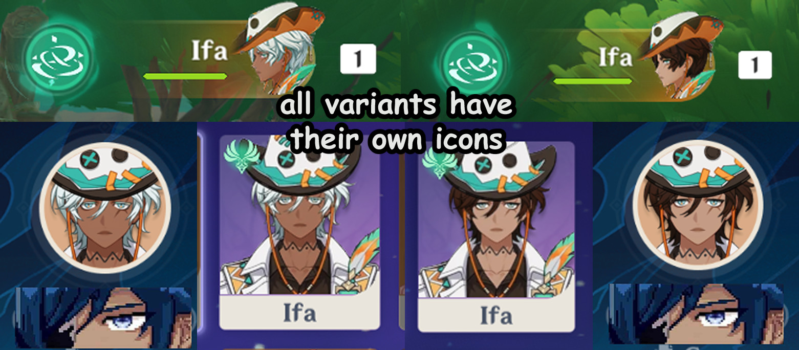 Ifa Icon Coffee Warm Ifa (+ ICONS) Mod for Genshin Impact | GI Mods