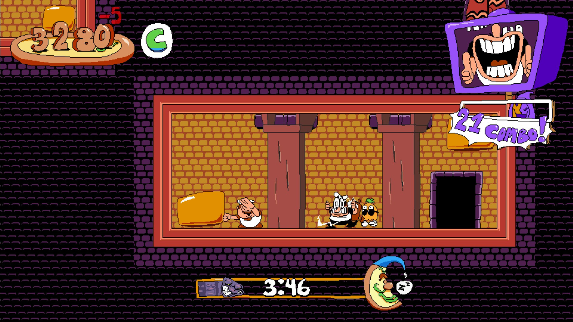 Tower Rush Mod for Pizza Tower | PT Mods