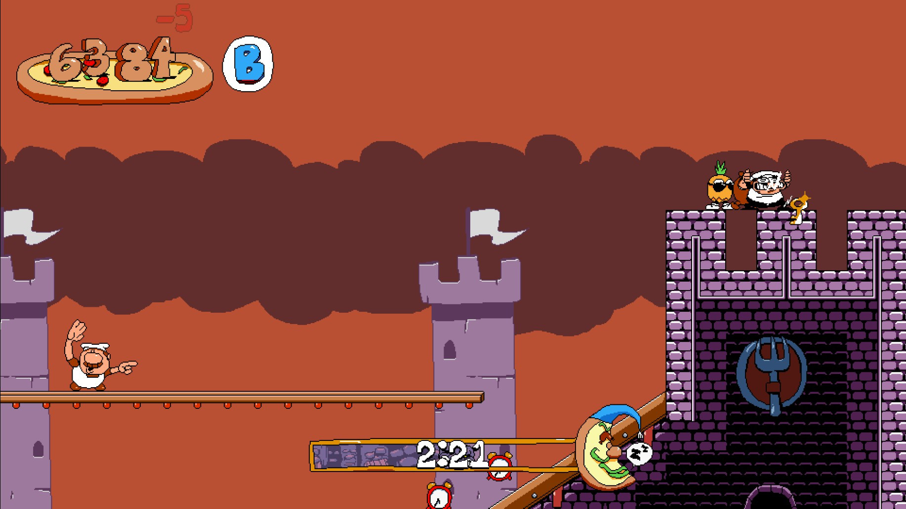 Tower Rush Mod for Pizza Tower | PT Mods