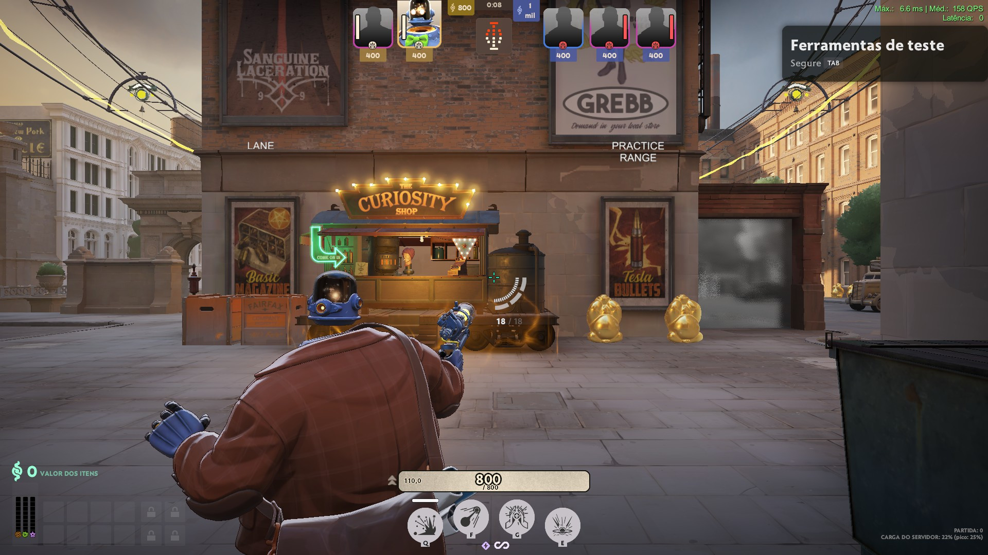 Minimalist Health Bar screenshot