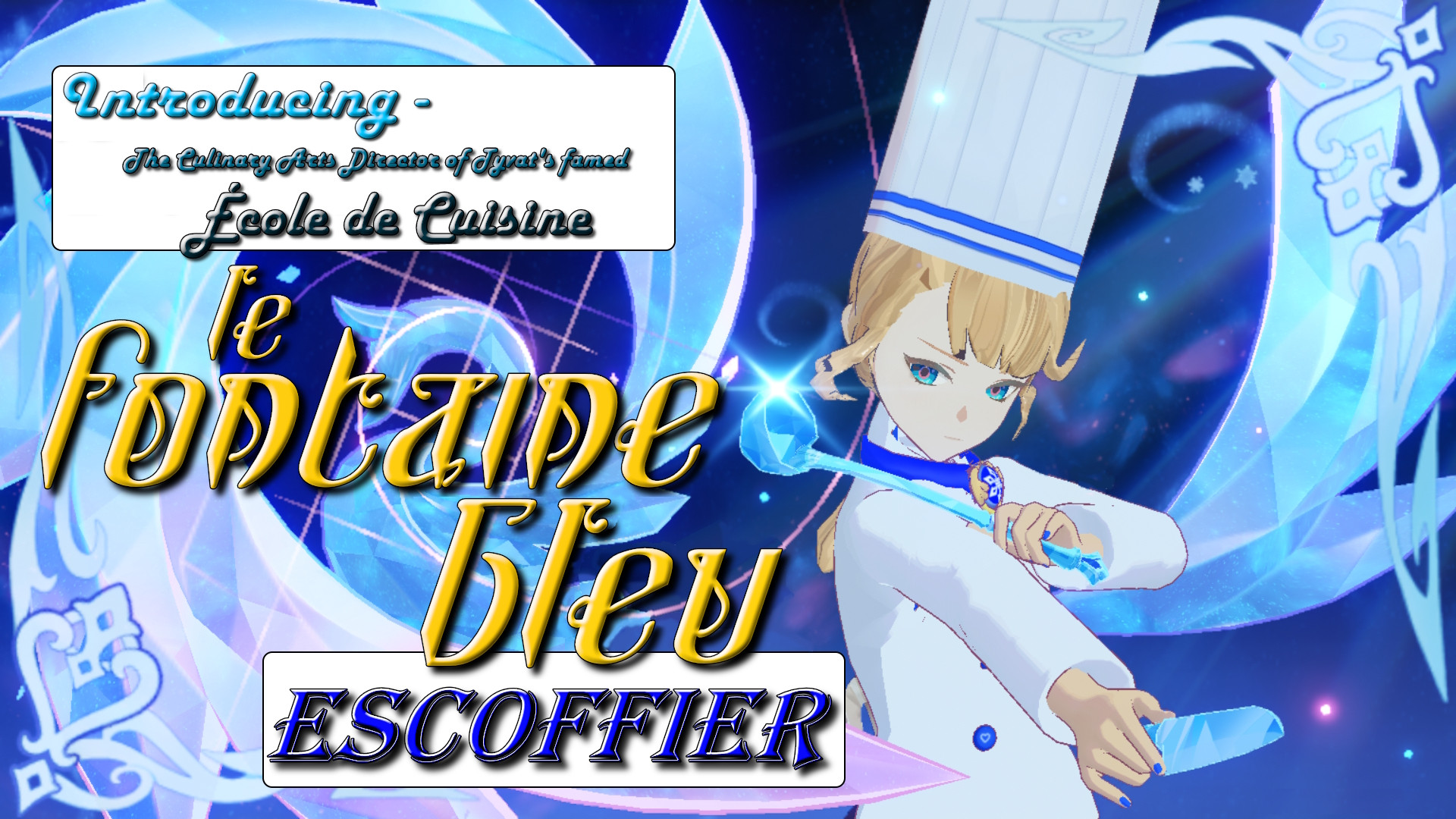 V2.0 - MasterChef Escoffier w/ Abyssal version Mod for Genshin Impact ...