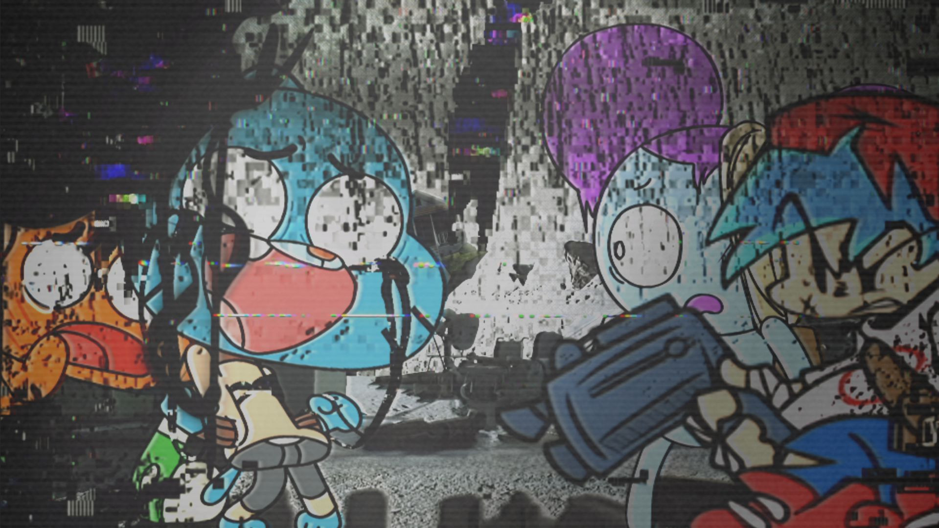 Suffering Siblings V3 but Gumball and Darwin