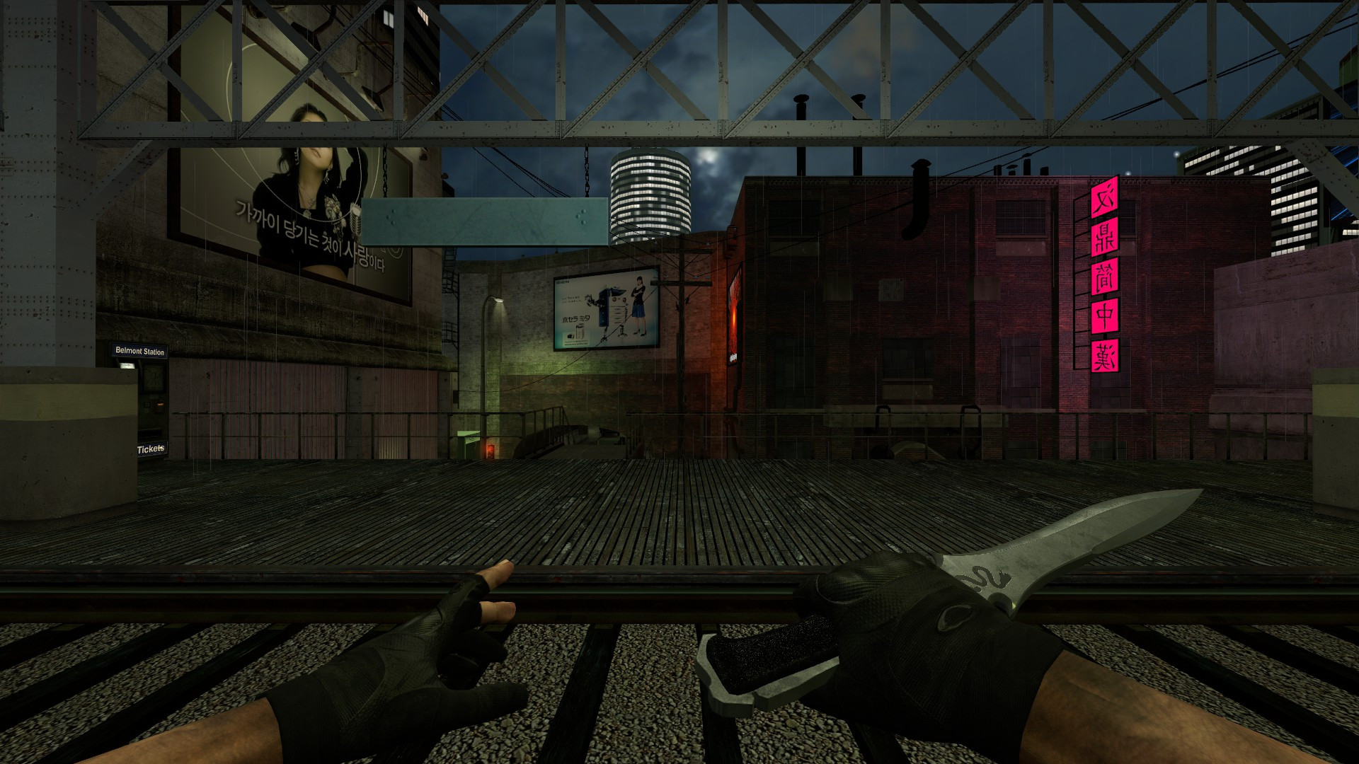 RE4 Remake Fighting Knife on CafeRev's animations
