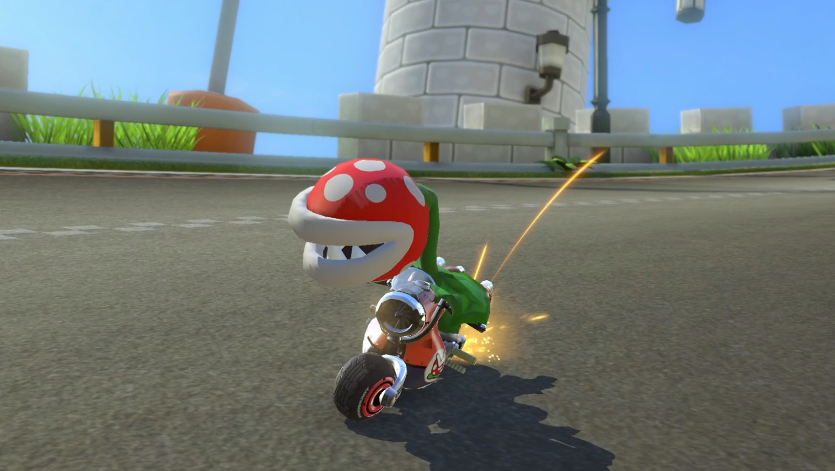 Trottin' Piranha Plant Mod for Mario Kart 8 Deluxe | MK8D Mods