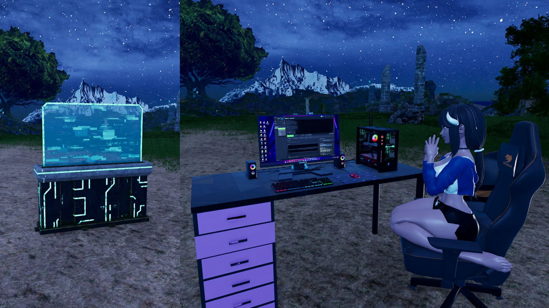 PC and sexy girls (Palbox) Mod for Palworld | PAL Mods