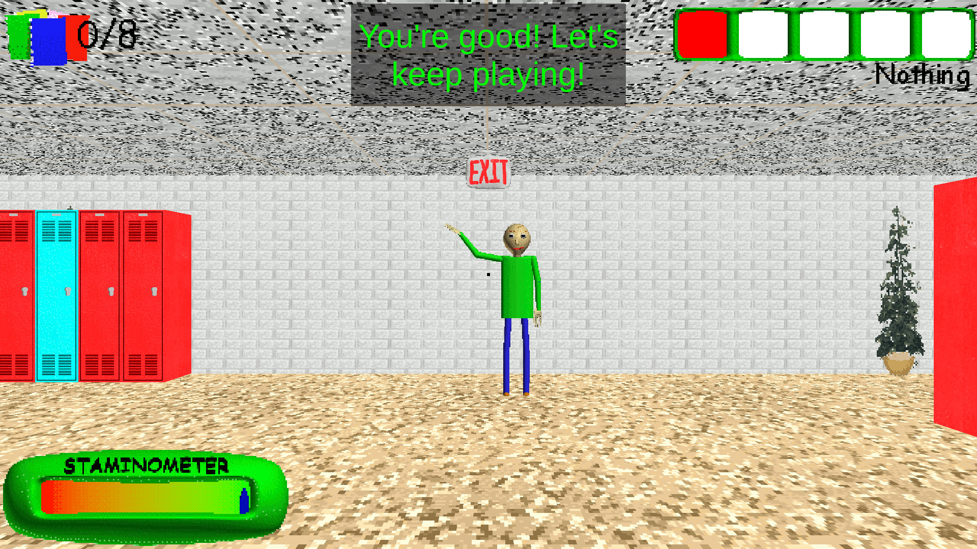 Eventmachine Baldi Exhibits and Agony! Mod for Baldi's Basics | Baldi Mods