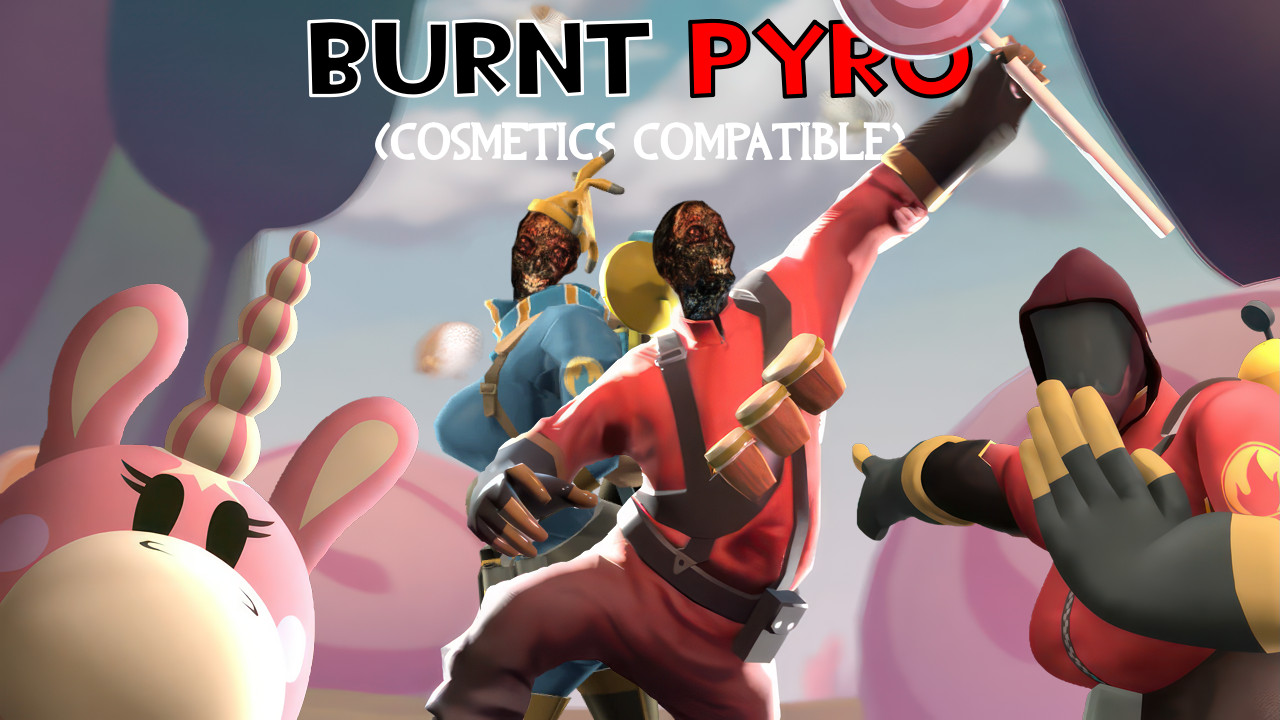 [SENSITIVE CONTENT] Burnt Pyro Mod for Team Fortress 2 | TF2 Mods