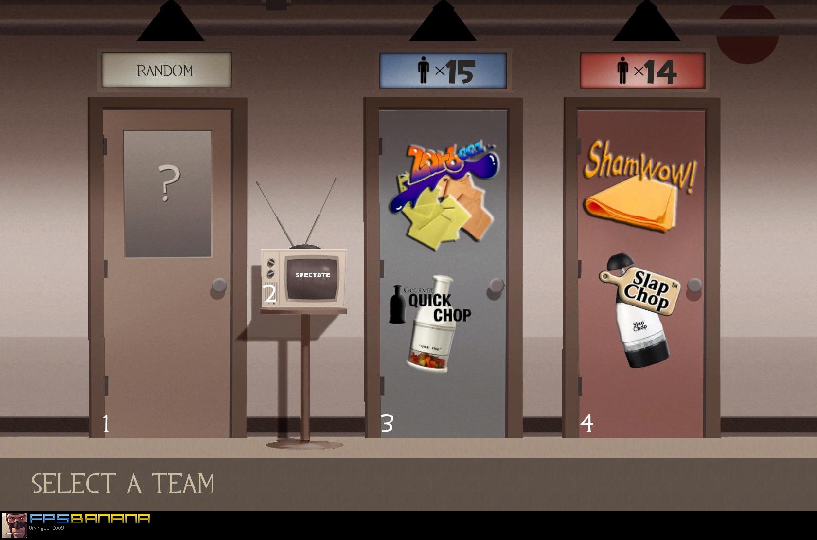 Billy vs Vince Team Doors!