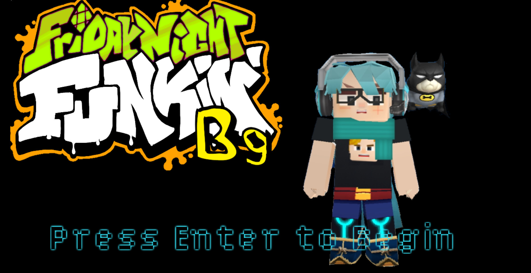 friday night funkin vs blockman go v2.0