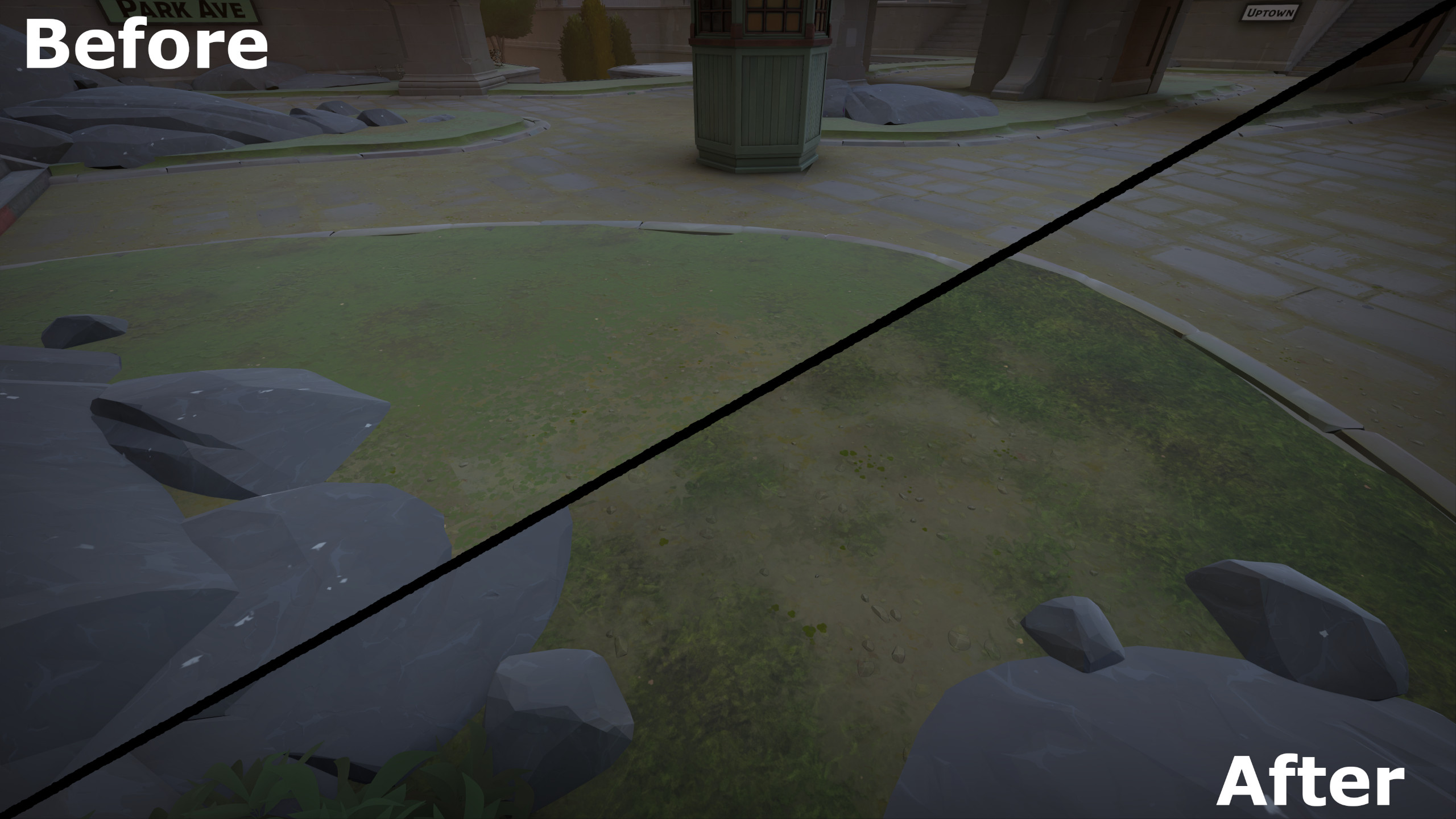 TF2 grass over deadlock grass