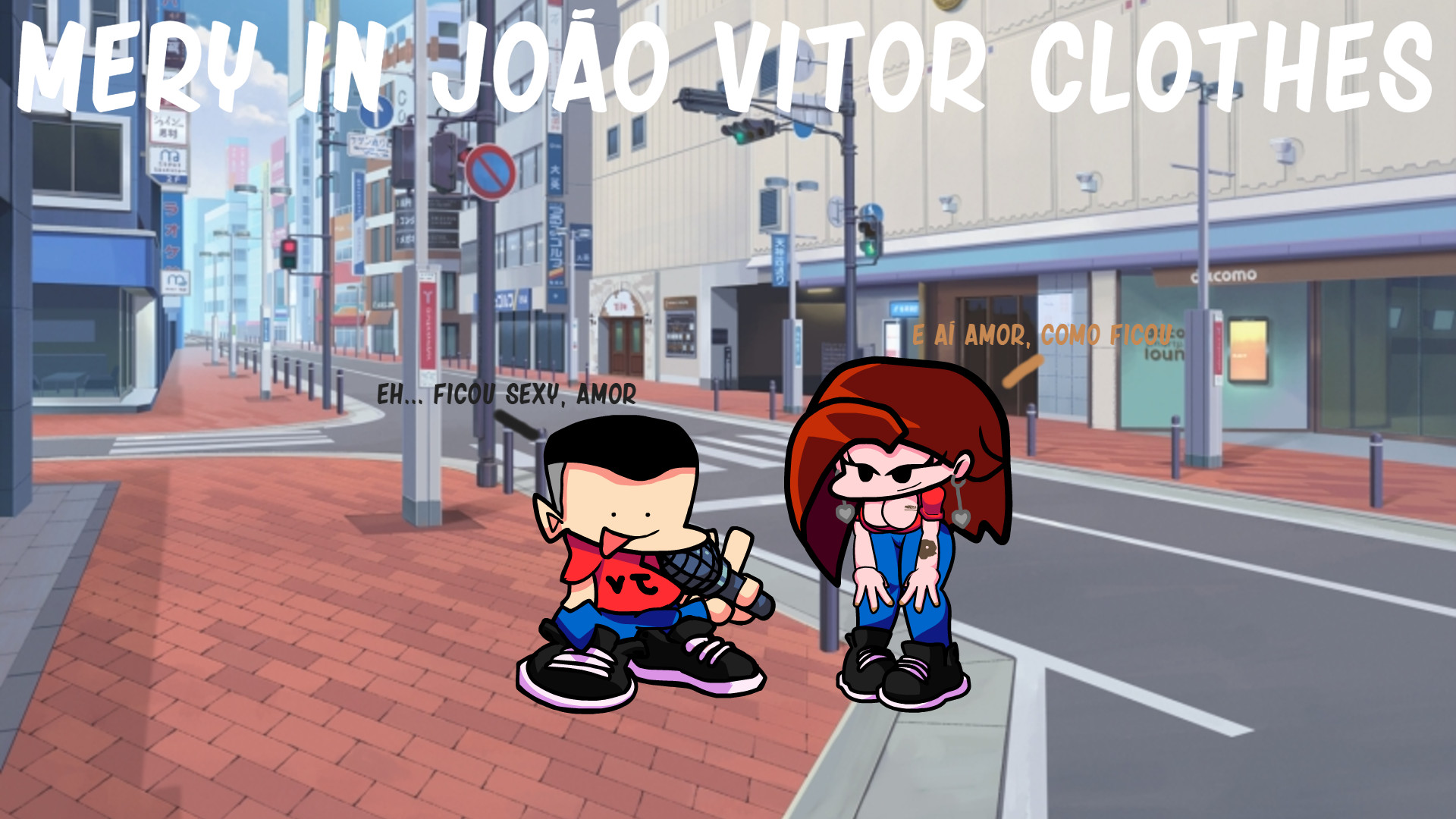 Mery In João Vitor Clothes + FLA
