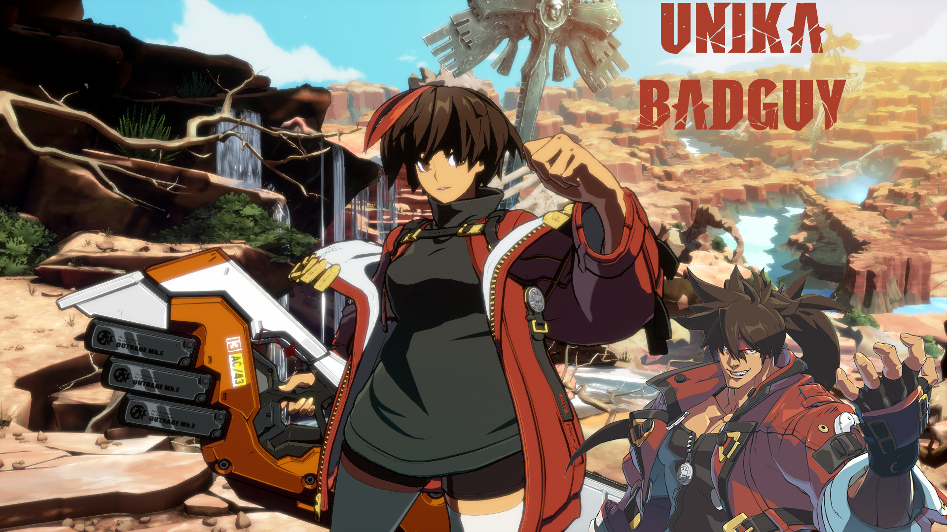 Unika Badguy || Sol Recolor for Unika Mod for GUILTY GEAR -STRIVE ...