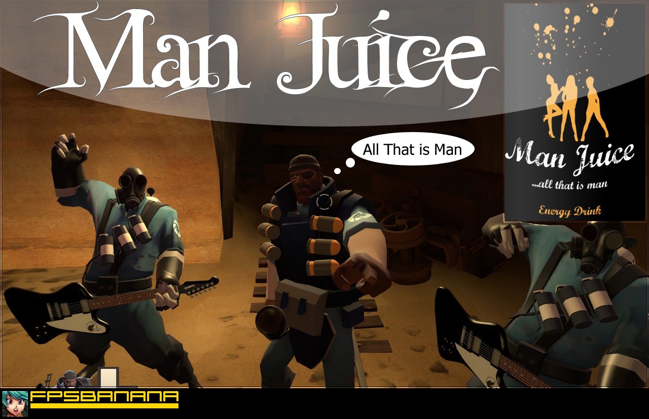 Man Juice Bottle Skin!