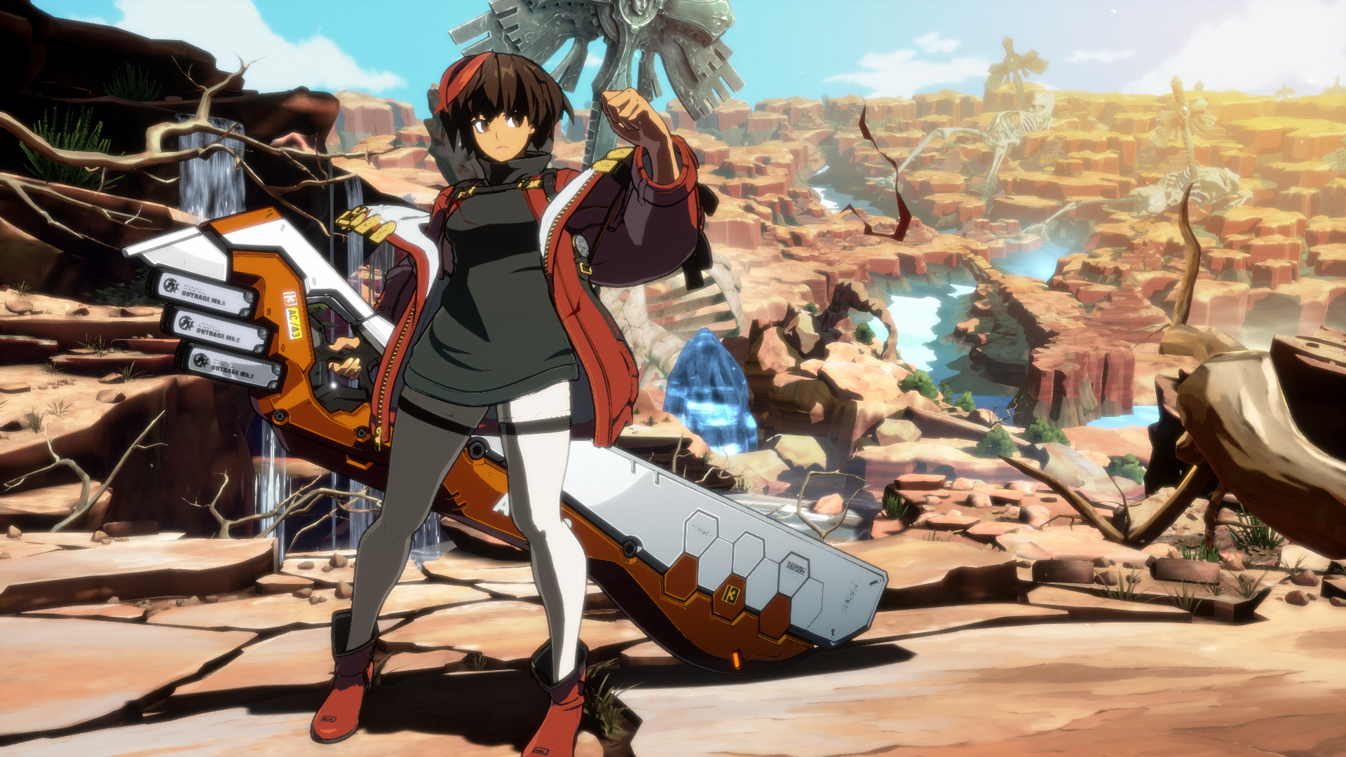 Unika Badguy || Sol Recolor for Unika Mod for GUILTY GEAR -STRIVE ...