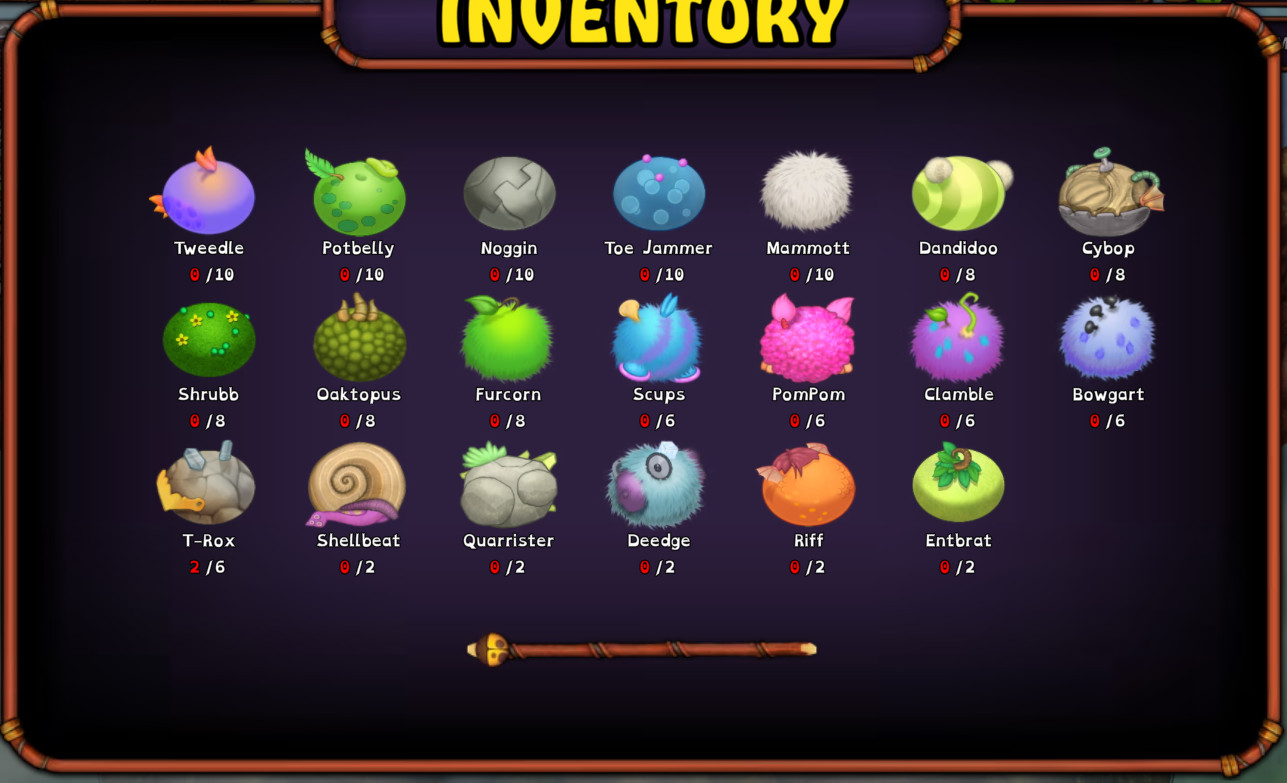 Better Box Inventory Mod for My Singing Monsters MSM Mods