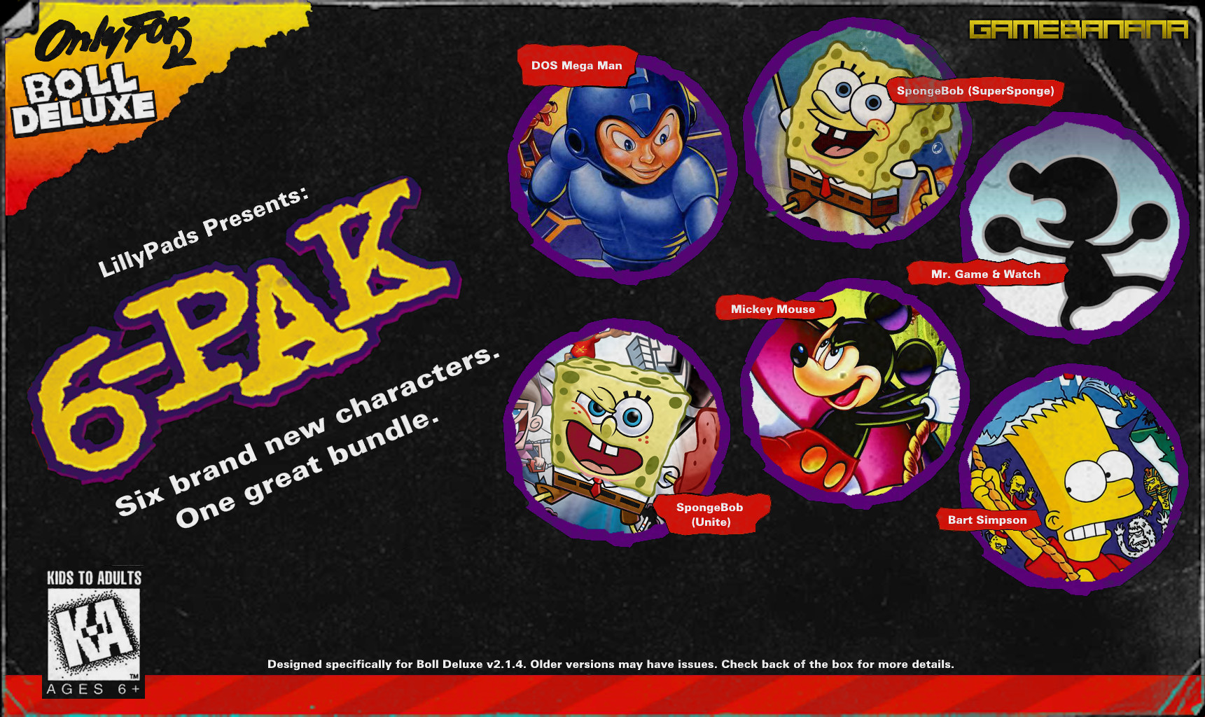 6-Pak Mod for Boll Deluxe | BDX Mods