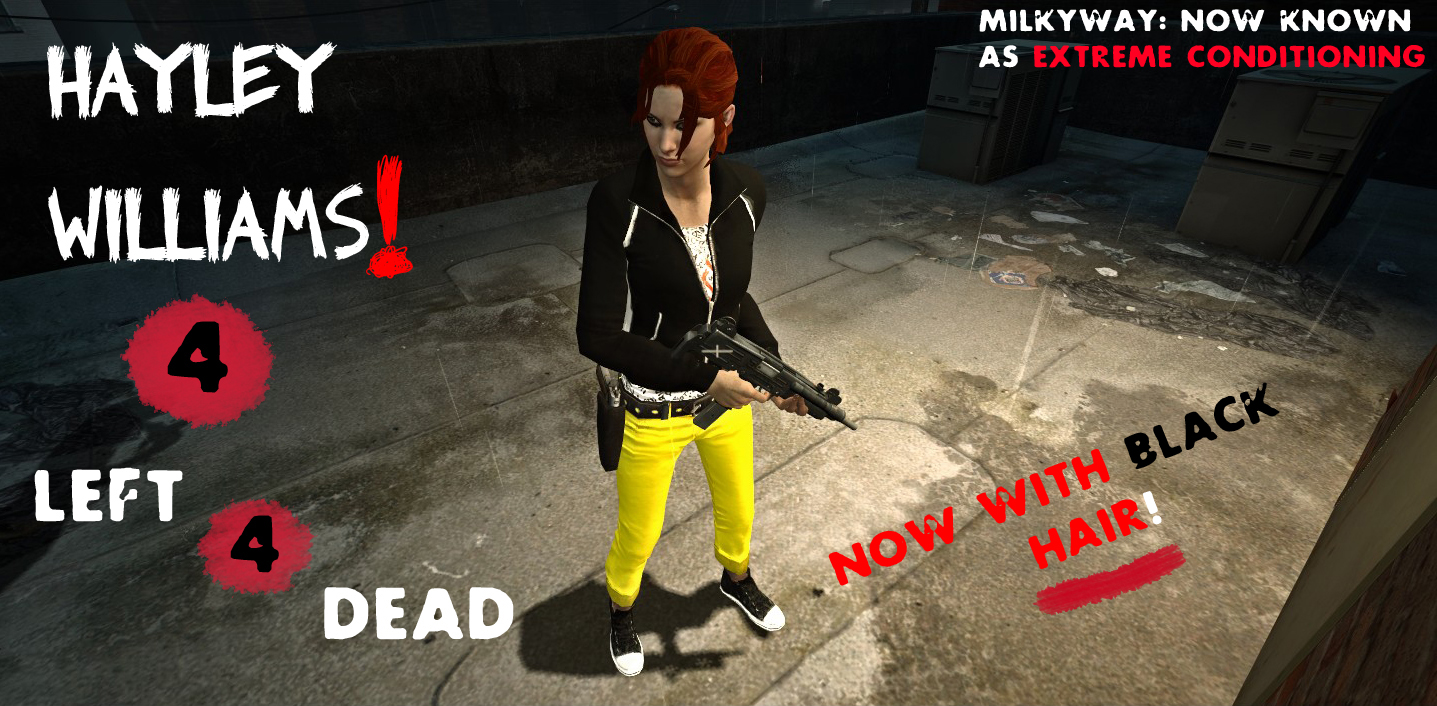 Hayley Williams 4 Zoey Mod for Left 4 Dead | L4D Mods
