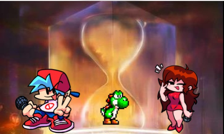 FNF The Fat Rat Time Lapse but BF and GF sings it