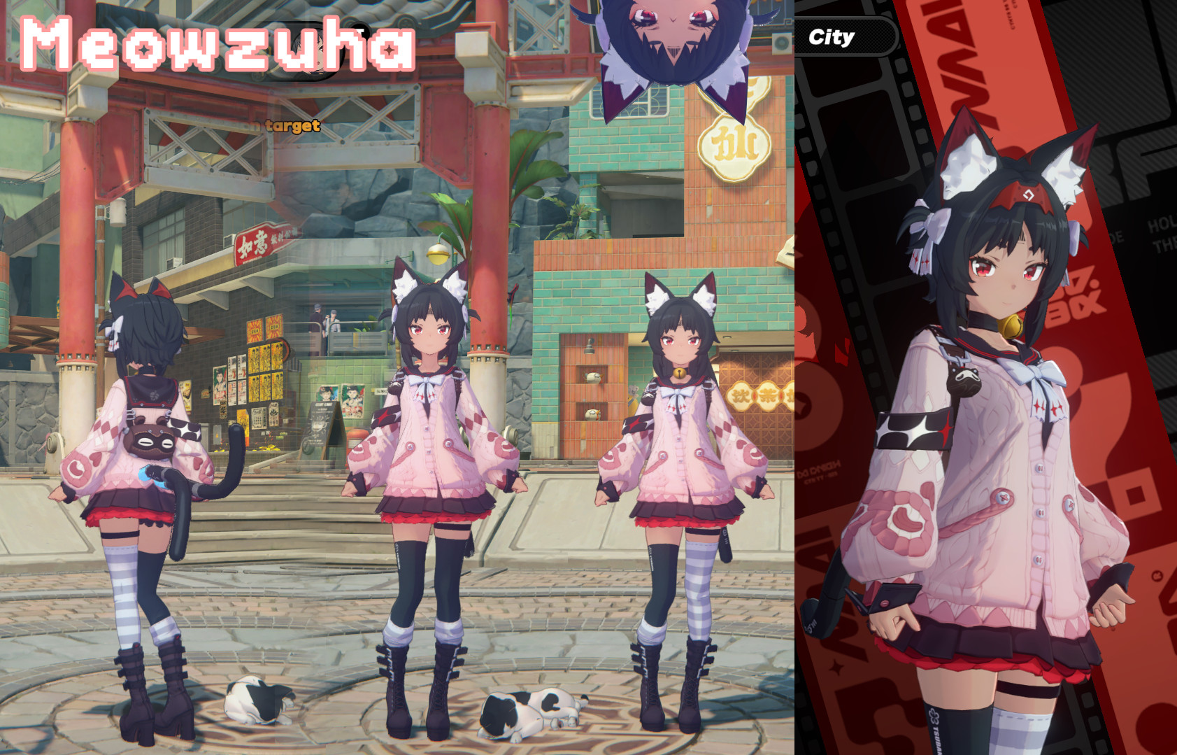 Meowzuha Nekomata Mod for Zenless Zone Zero ZZZ Mods