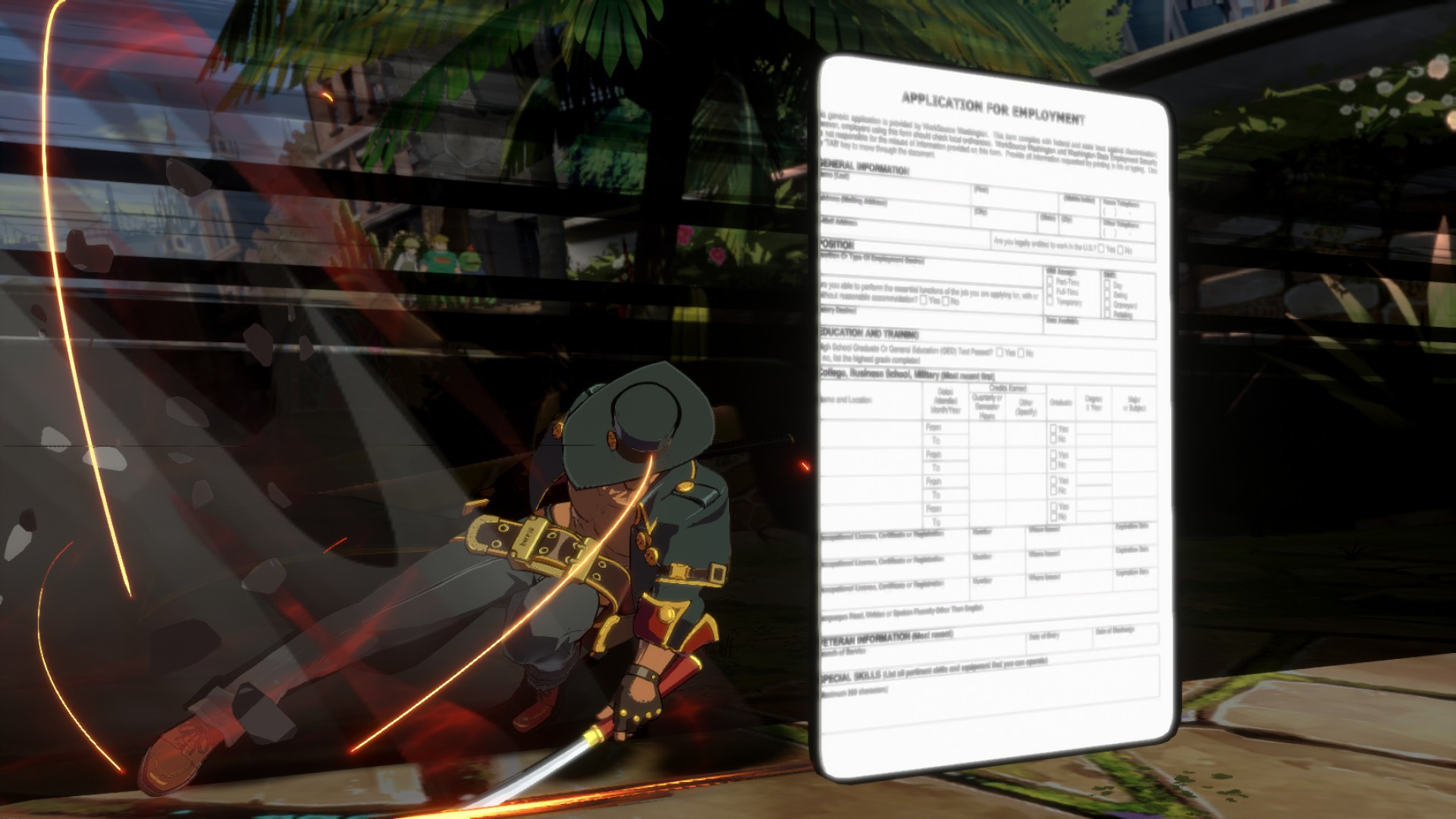 Job Application Mod Job application cards Mod for GUILTY GEAR -STRIVE- | GGST Mods